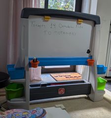 Step2 Jumbo Art Easel – Μεγάλος παιδικός πίνακας ζωγραφικής διπλής όψης