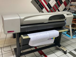 HP DesignJet 500 (42") A0 + Ανταλλακτικά (Encoder & Motor) + Μελάνια