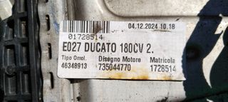 ΚΙΝΗΤΗΡΑΣ - ΜΟΤΕΡ FIAT DUCATO (2021-2027) 2.2 MultiJet / Turbo Diesel ME KΩΔΙΚΟ ( 46348913 - 735044770 ) ΥΠΑΡΧΕΙ ΚΑΙ ΚΟΜΠΛΕ ΚΑΛΩΔΙΩΣΗ-thumb-1