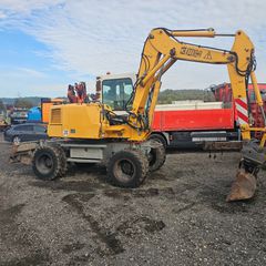 Εκσκαφέας Με Λάστιχα Liebherr 2003 308 ΜΟΝΤΕΛΟ 2003 ΜΕ ΜΑΧΑΙΡΙ  ΤΗΛΕΣΚΟΠΙΚΟ