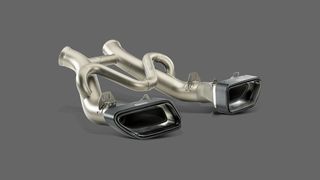 AKRAPOVIC McLaren MP4 - 12C Original εξάτμιση τιτανίου