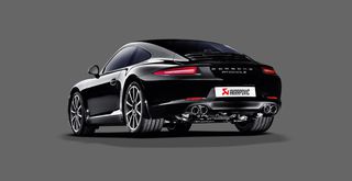 AKRAPOVIC Porsche 911 Carrera S - 4S - GTS 991.1 Original εξάτμιση τιτανίου
