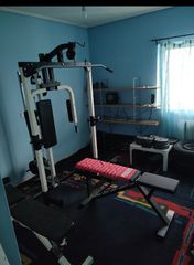 Πλήρες Home Gym Πολυόργανο HG 1084, βάρη, πάγκοι, σάκος