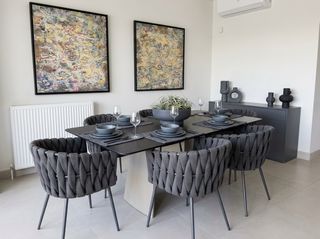 Tribù Tosca καρέκλες τραπεζαρίας/ dining chairs, 8 τεμάχια - σαν καινούργιες