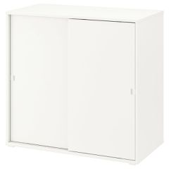 IKEA VIHALS Ντουλάπι αποθήκευσης με συρόμενες πόρτες