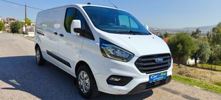 Κλούβα Ford 2022 TRANSIT CUSTOM ΜΑΚΡΥ L2 -ΚΑΜΕΡΑ-NAVI FULL EXTRA ΕΛΛΗΝΙΚΟ !!!