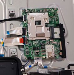 LG 49'' NanoCell SM8600 motherboard & power supply board + επιτραπέζια βάση