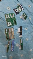 17 μνήμες ram ddr2 - ddr3 - για pc desktop & laptop όλα μαζί ευκαιρία