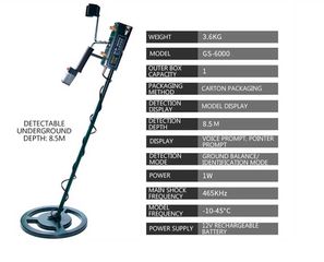 GS-6000 DEEP DETECTOR 8M