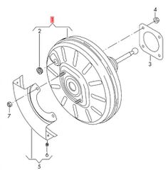 VW/Audi/Seat/Skoda Σεβροφρενο (Κομπλέ) 2Q1614105D / 2Q1614106A / 2Q1614106D / 2Q1614106F-thumb-1