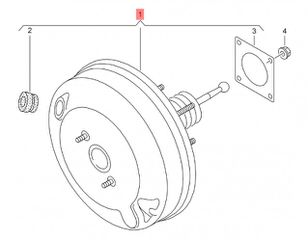Polo/A1/Ibiza/Fabia/Roomster Σεβροφρενο (Κομπλέ) 6R1614105G / 6R1614106C / 6R1614106B / 6R1614106A-thumb-1