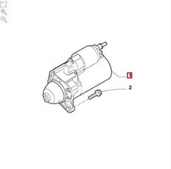 Jeep/Fiat/Alfa Romeo/Lancia Μίζα Μηχανής 52110467 / 51810308-thumb-1