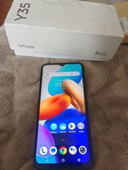 Vivo Y35 8/256 dual sim στο κουτί + τζάμια + θήκες