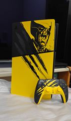 Sony PlayStation 5 Slim 825GB Digital Edition Marvel's Wolverine Battle Yellow Limited Edition