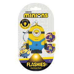 Flashies Minions 3D keychain with led flashlight