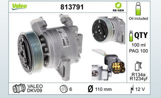 813791 ΣΥΜΠΙΕΣΤΗΣ A/C REMAN TOYOTA AYGO