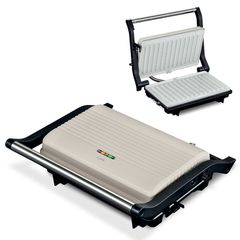 LiFE HERO Warm Grey Series Τοστιέρα με grill πλάκες κεραμικής επίστρωσης, 1000W