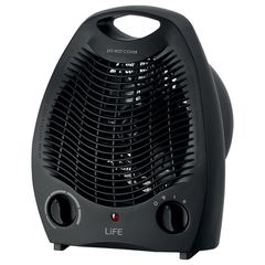 LiFE WARMY BLACK Αερόθερμο, 2000W