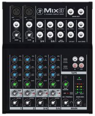 Mackie Mix8 Αναλογική Κονσόλα Ήχου 8 Καναλιών