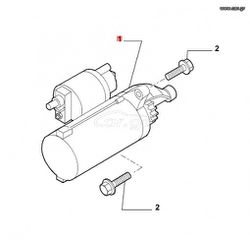 Fiat/Lancia/Alfa Romeo Μίζα Μηχανής 51916170 / 51810307-thumb-1