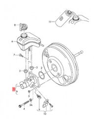 Audi A1/S1 Quattro ‘14-18 Αντλία Φρένου 6C1611019A / 6C1611019C-thumb-1