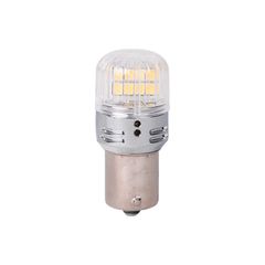 Λάμπες Led P21/5W Διπολικές M-TECH Platinum LB872W-01B 1157 16x2835SMD 12-30V Canbus White 2 Τεμάχια-thumb-1