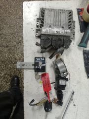 ΣΕΤ ΕΓΚΕΦΑΛΟΣ ΜΗΧΑΝΗΣ ΜΕ ΚΛΕΙΔΑΡΙΑ - ΚΛΕΙΔΙ- IMMOBILIZER NISSAN JUKE 10-15 K9K 23710BJ91B-thumb-2