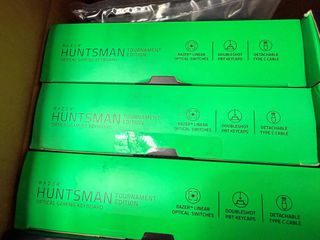 HUNTSMAN RAZER TOURNAMENT EDITION 10KEYKLESS , ΤΡΙΑ ΤΕΜΑΧΙΑ ΠΑΚΕΤΟ ΣΤΟ ΚΟΥΤΙ ΤΟΥΣ ΑΨΟΓΑ