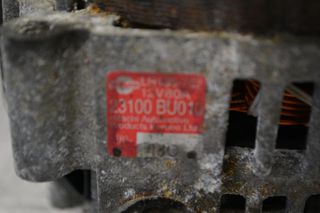 Δυναμό Nissan Almera N16 80A 12V QG15 2000-2005 23100-BU010 LR180-762 (Γνήσιο)-thumb-1
