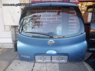 NISSAN MICKRA K12 ΤΖΑΜΟΠΟΡΤΑ ΣΕ ΑΡΙΣΤΗ ΚΑΤΑΣΤΑΣΗ!!!!!