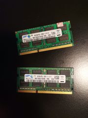 2x Samsung 4GB DDR3L 1600MHz SO-DIMM RAM για laptop (8GB)