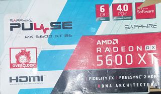 Κάρτα Γραφικών RX 5600 XT + Τροφοδοτικό 600W (με τα κουτιά τους)