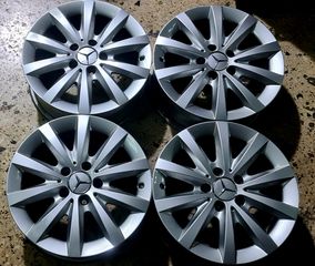 Ζάντες αλουμινίου 16" γνήσιες Mercedes A Class, 5x112, 4 τεμάχια
