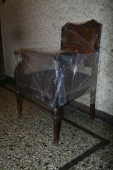 πολυθρόνα ξυλόγλυπτη του 1920