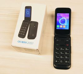 Μεταχειρισμένο Alcatel 2057D κινητό με κουμπιά ελληνικό μενού Α9526 ΤΙΜΗ