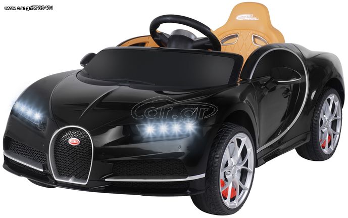 Ηλεκτρικός Bugatti Chiron USB, AUX, SD  2 x εμπρός + 1 x πίσω