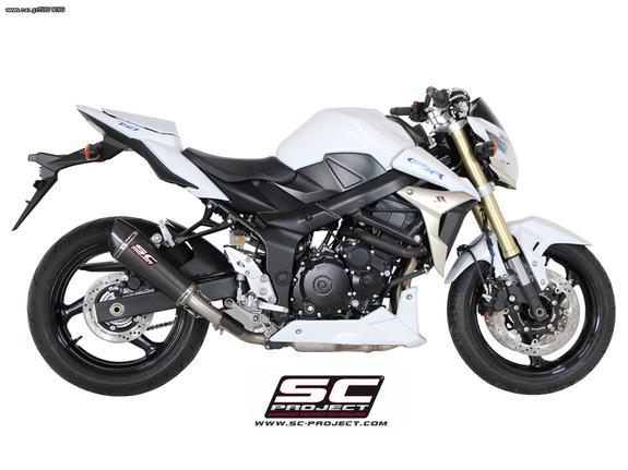 Εξάτμιση Τελικό Sc Project Mat Carbon Conic with carbon cup Suzuki GSR 750