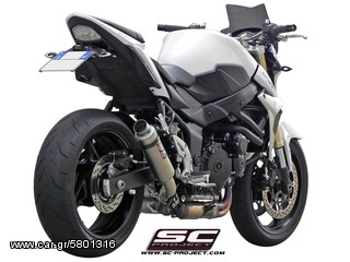 Εξάτμιση Τελικό Sc Project GP M2 silencer Carbon fiber with CNC-machined exit pipe Suzuki GSR 750