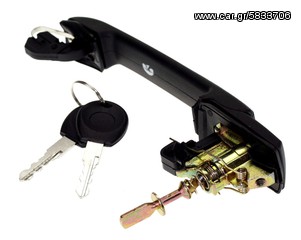 Χερούλι πόρτας εξωτερικό με κλειδί (ΚΑΙΝΟΥΡΓΙΟ). VW . GOLF 3 , VENTO
