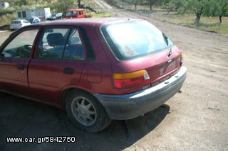 TOYOTA STARLET 1.3 ΑΝΤΑΛ.ΑΚΡΑΞΟΝΙΑ,ΑΞΟΝΕΣ ΠΙΣΩ,ΓΕΦΥΡΕΣ www.saravalaki.com