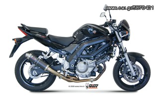 Εξάτμιση Τελικό Mivv Gp Style Black Steel Suzuki SV 650 2004 - 2015 *