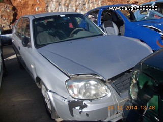 HYUNDAI ACCENT 2005  1341cc  ΑΥΤΟΜΑΤΟ ΚΙΒΩΤΙΟ ΤΑΧΥΤΗΤΩΝ-thumb-2
