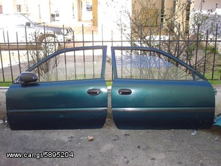 Πόρτα αριστερή ή δεξιά  για Hyundai Accent 1998 4θυρο Ή 3ΘΥΡΟ ΣΥΝΟΔΗΓΟΥ ΠΡΑΣΙΝΗ
