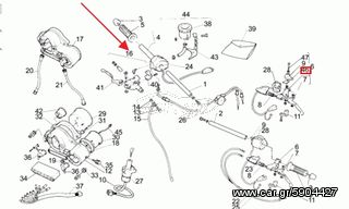 TΡΟΜΠΑ ΦΡΕΝΟΥ ΕΜΠΡΟΣ FUTURA 125 1990 1992 d.12 APRILIA	FRONT MASTER CYLINDER - yr: 1990,