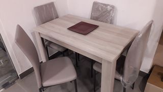 Τραπεζαρια σετ με 4 καρεκλες!-thumb-1
