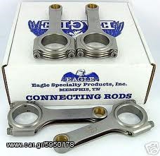 Ford	Eagle	CRS5483F3D	Forged 4340 H-Beam Con Rods ARP2000