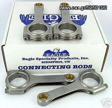 Nissan	Eagle	CRS5680N3D	Forged 4340 H-Beam Con Rods ARP2000