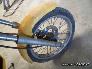 ΤΡΟΧΟΣ ΕΜΠΡΟΣ ΓΙΑ GILERA TSOPERAKI 50cc ##ΜΟΤΟ ΚΟΡΔΑΛΗΣ##