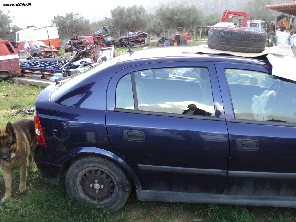 4 ΠΟΡΤΕΣ ΑΠΟ OPEL ASTRA, '01  ΜΟΝΤΕΛΟ, 14.16V