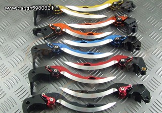 Ρυθμιζόμενες  μανέτες αλουμινίου 6 θέσεων BMW APRILIA KTM DUCATI TRIUMPH SUZUKI YAMAHA KAWASAKI-thumb-3